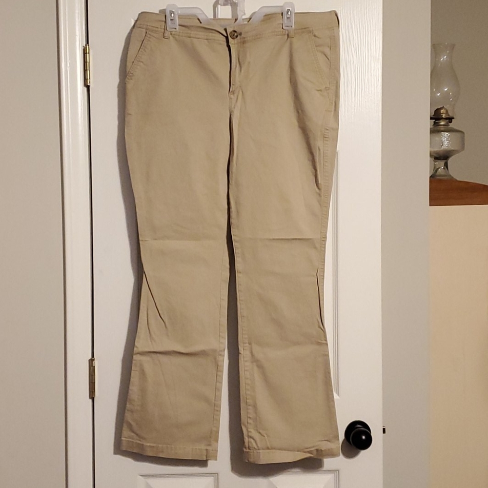 Old Navy Flat front khaki